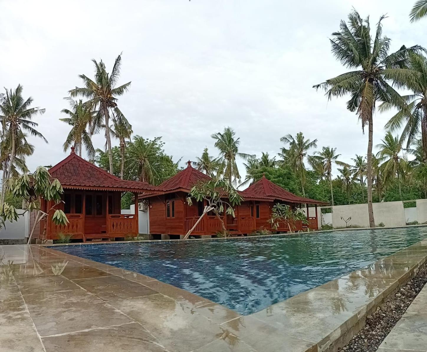 Welly Bungalow Gili Trawangan Kültér fotó