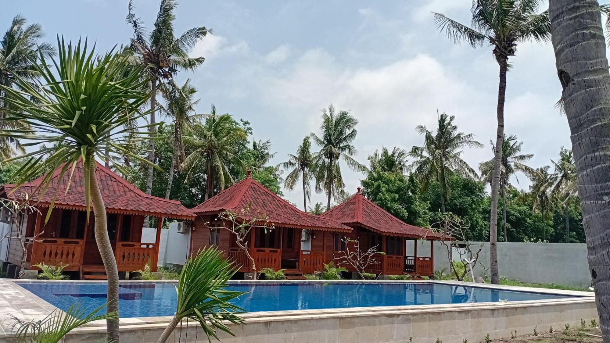 Welly Bungalow Gili Trawangan Kültér fotó